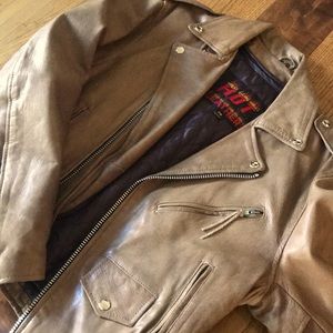 Genuine Leather Motorcycle Jacket